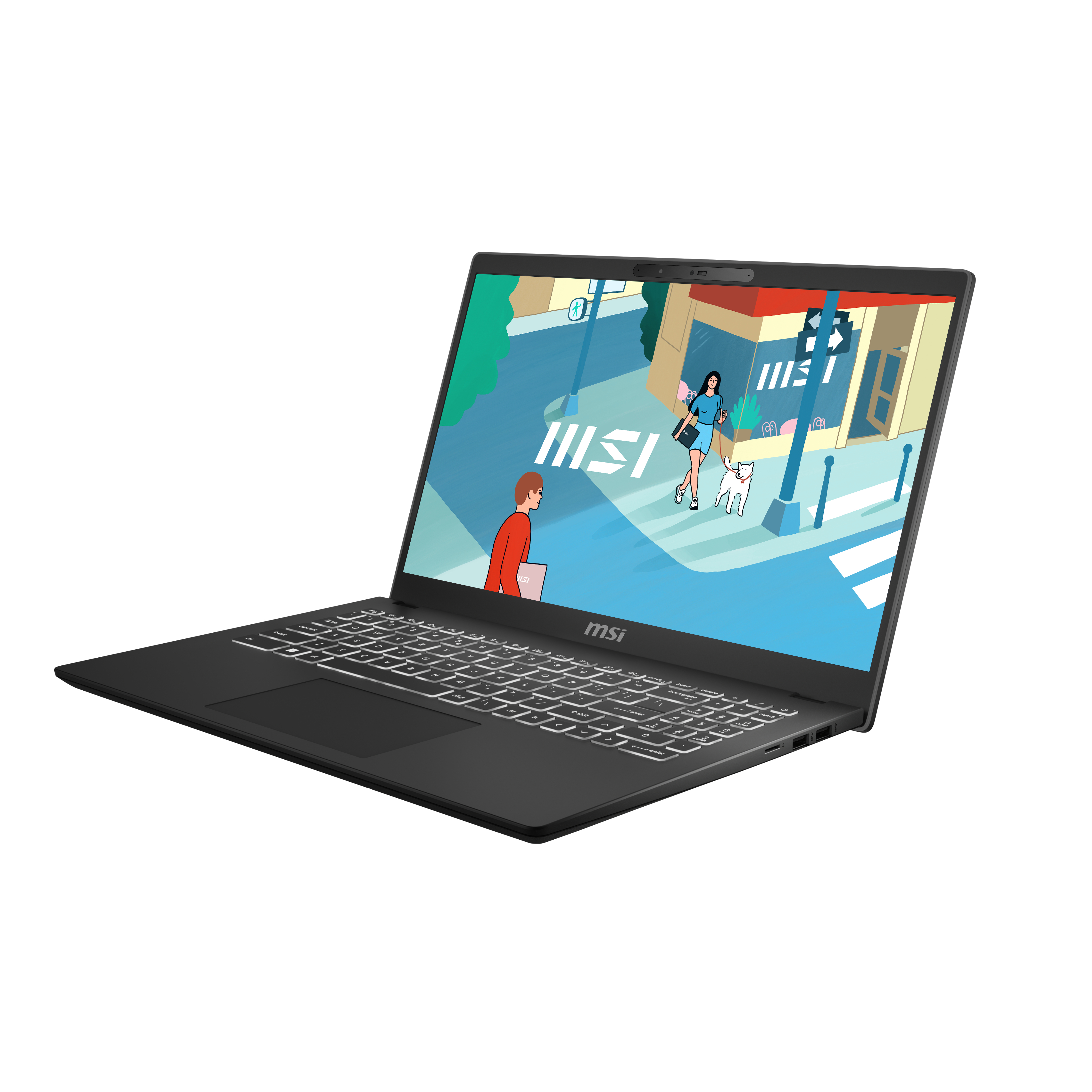 Bekijk afbeelding 3 van MSI 15,6 inch: Intel Core i7-13700H, 16GB DDR4, 1TB SSD, Backlight KB White, W11P